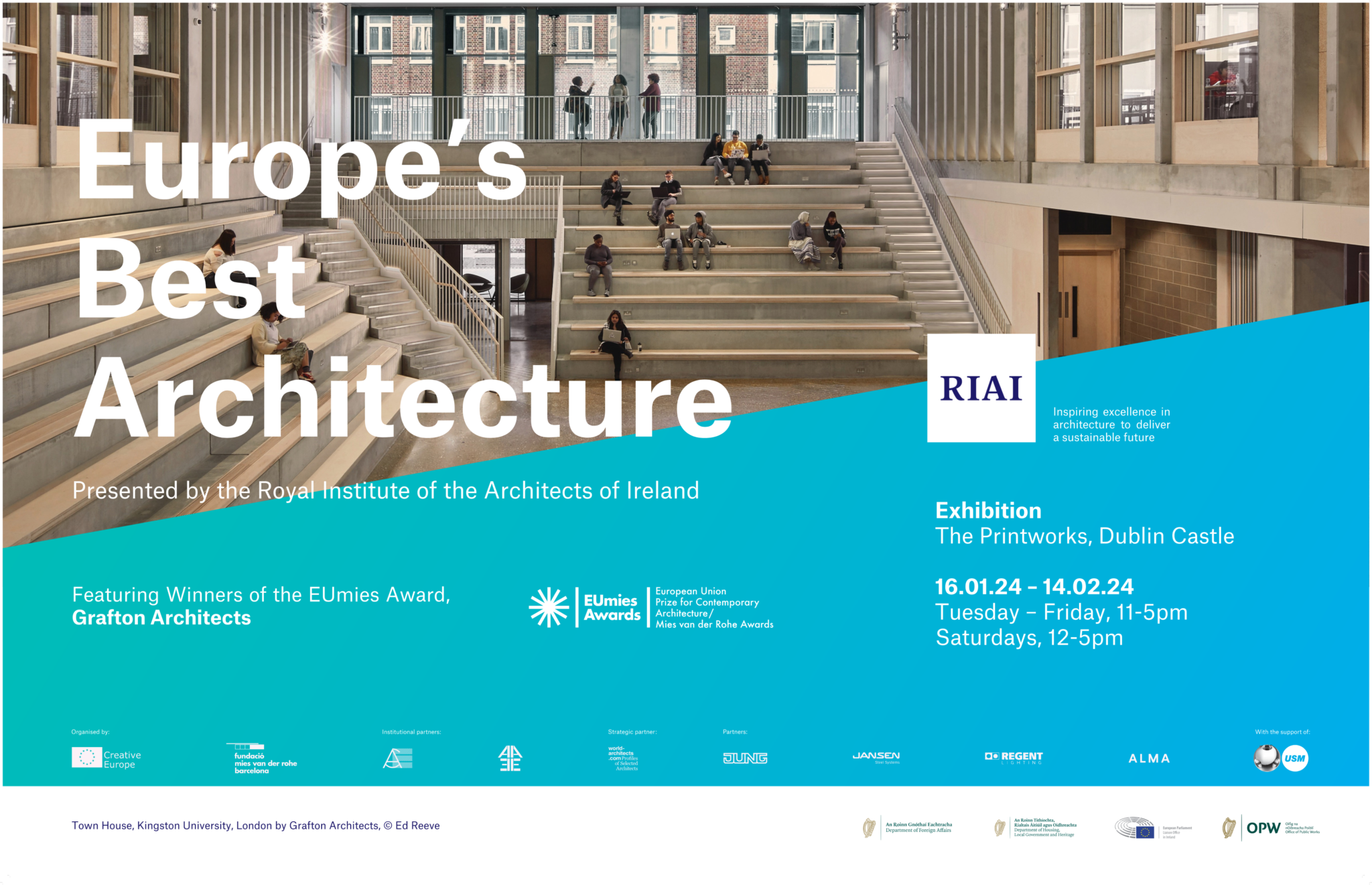 EUmies Award Exhibition in Dublin – Presented by the RIAI